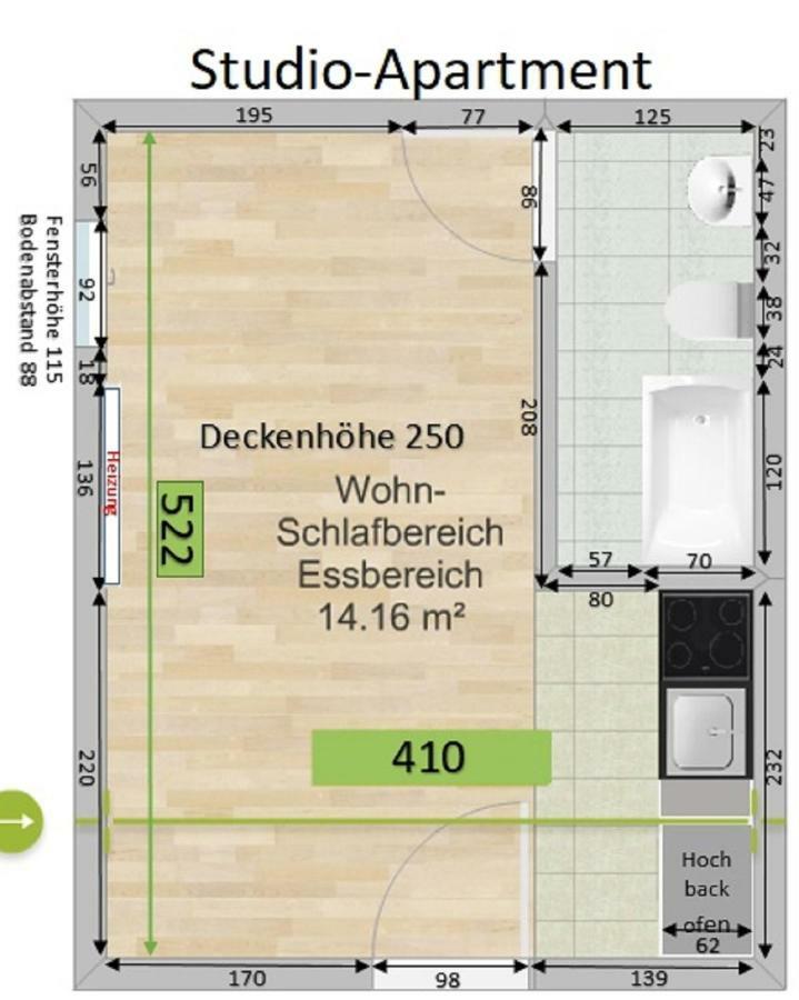 Eltinger Studio Apartment Leonberg Exterior foto
